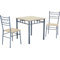 Oslo Dining Set with 2 Chairs