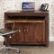 Mayan Walnut Armoire Desk with Keyboard Tray