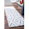 Peraza Hand-Tufted White Area Rug