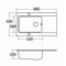 86 cm x 50 cm Composite Single Bowl Kitchen Sink