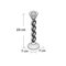 Crystal Cut Glass Candlestick