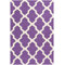 Brady Hand-Tufted Purple/Ivory Area Rug