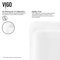 Amaryllis Rectangular Vessel Bathroom Sink