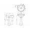 65cm Full Pedestal Basin