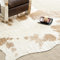 Kingfisher Hand-Woven Brown/White Area Rug