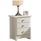 Broadshade 3 Drawer Bedside Table