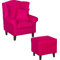 Godalming Wingback Chair and Ottoman