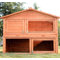 pawhut 48 rabbit hutch