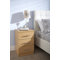 Kingston 3 Drawer Bedside Table