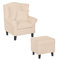Godalming Wingback Chair and Ottoman