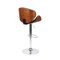 Benno Height Adjustable Swivel Bar Stool