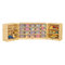 Triple Folding 26 Compartment Shelving Unit with Casters