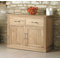 Mobel Oak 2 Door 2 Drawer Combi Chest