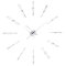 Merlin Oversized 125cm Wall Clock