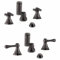 Geneva Vertical Spray Bidet Faucet, Less Handles