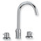 Luxe Widespread Bathroom Faucet with Double Handles