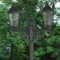 Victorian 2 Light 200cm Post Lantern Set