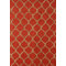 Bliss Hand-Woven Wool Red Rug