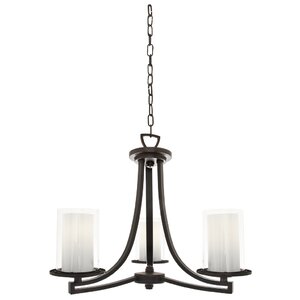 Essex 3-Light Shaded Chandelier