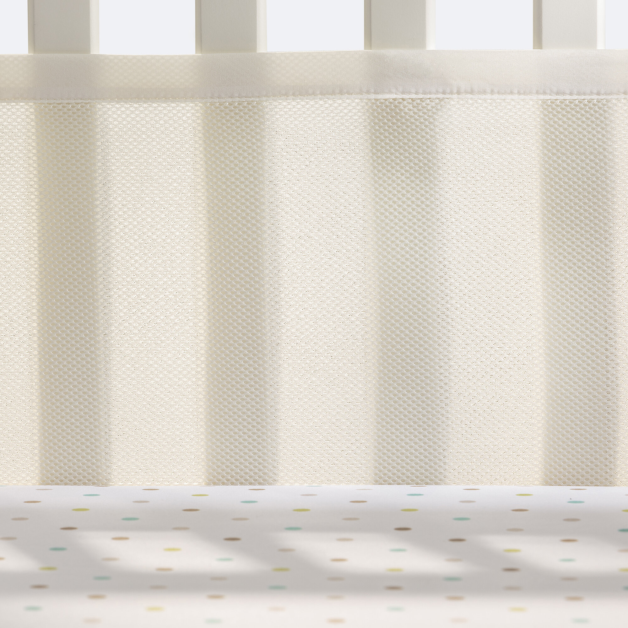 Harriet Bee Demps Mesh Crib Bumper Liner Reviews Wayfair