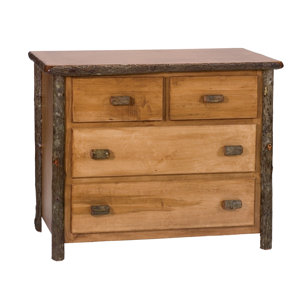 Hickory 4 Drawer Dresser by Fireside L..