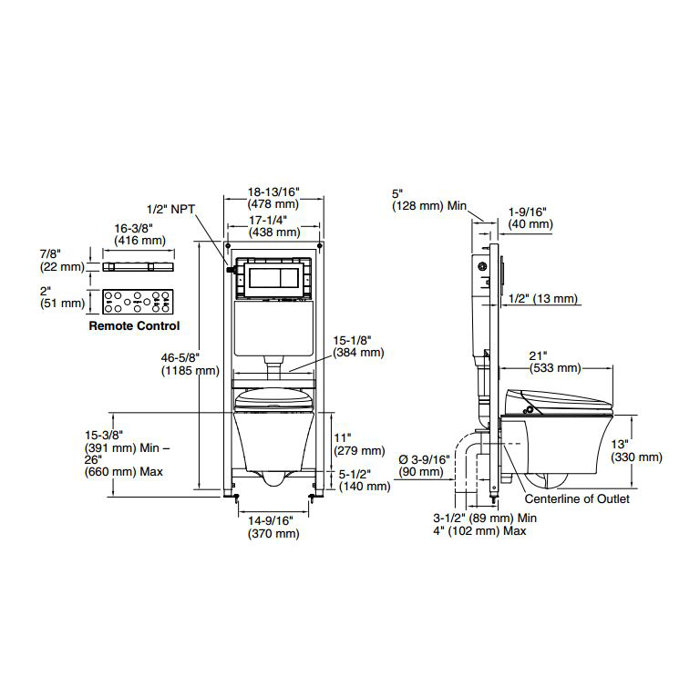 Kohler Veil One Piece Elongated Dual Flush Wall Hung Toilet With C3 Veil One Piece Elongated Dual Flush Wall Hung Toilet With C3 Bidet