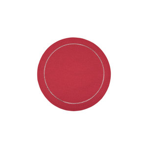 Evanston Cutwork Hemstitch Round Placemat (Set of 4)