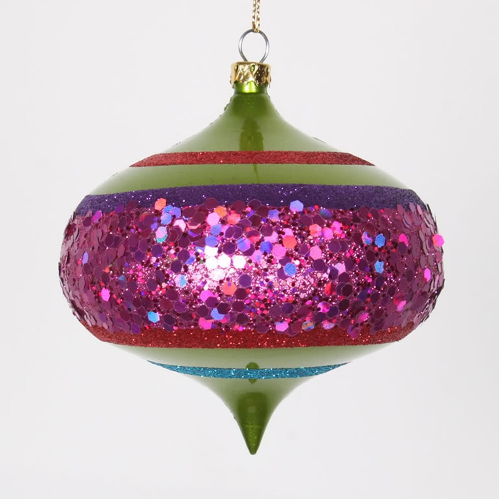 vickerman 4ct lime green and cerise pink shatterproof christmas glitter onion ornaments 4 100mm wayfair - Purple And Lime Green Christmas Decorations vickerman 4ct lime green and cerise pink shatterproof christmas glitter onion ornaments 4 100mm wayfair - Purple And Lime Green Christmas Decorations