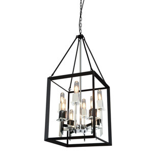 Paxton Gl 8 Light Pendants Wayfair Haught 8 Light Lantern Pendant