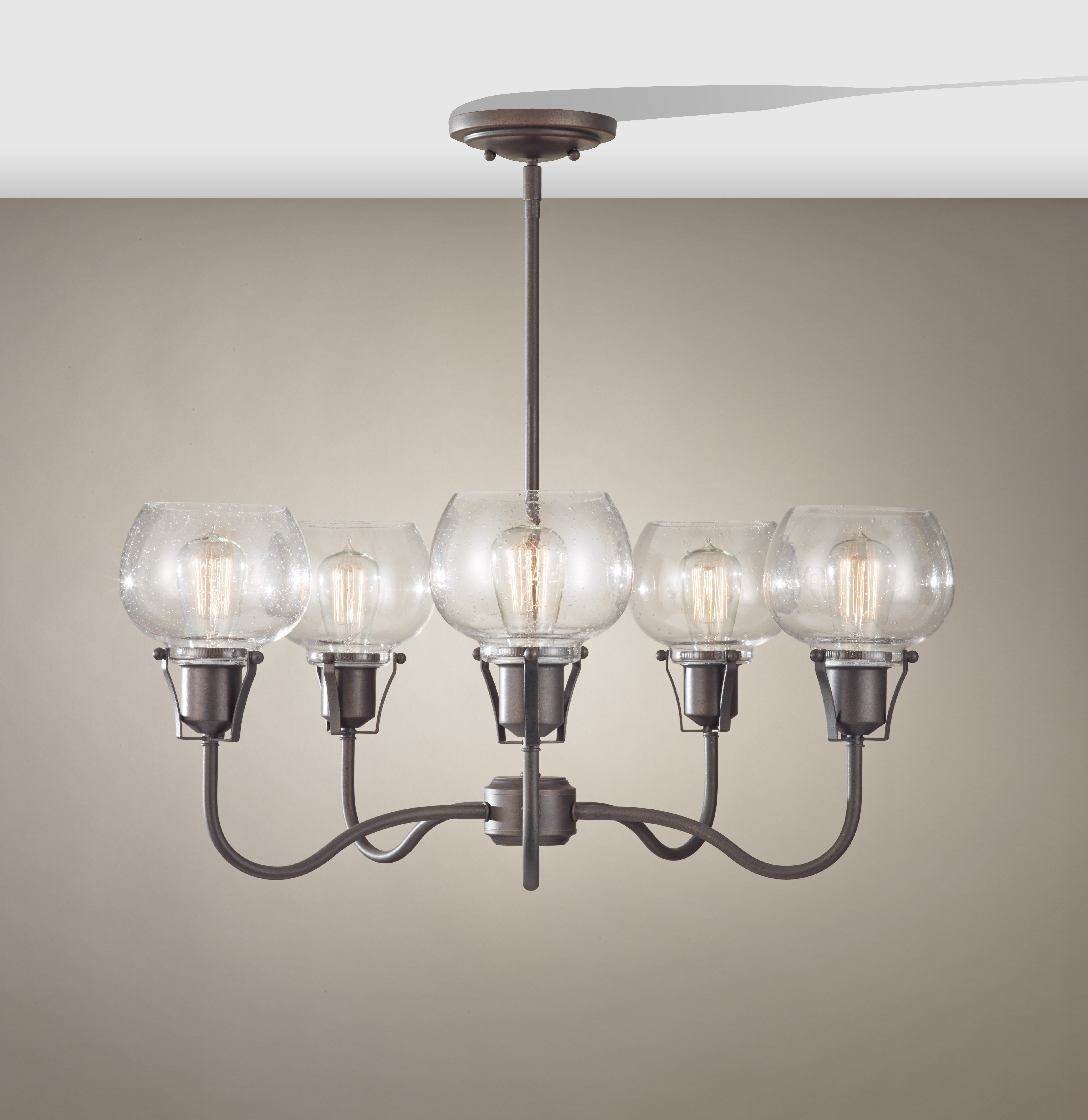 Feiss Urban Renewal 5 Light Shaded Chandelier Reviews Birch Lane