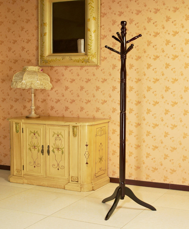 Mega Home Wood Coat Stand & Reviews Wayfair