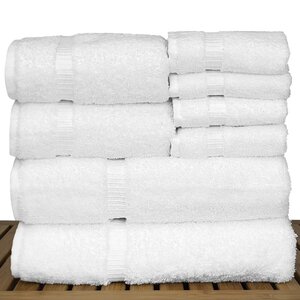 Orchid 8 Piece Towel Set