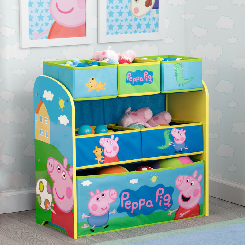 Delta Children Peppa Pig Multi Bin Toy Organizer Reviews Wayfair
