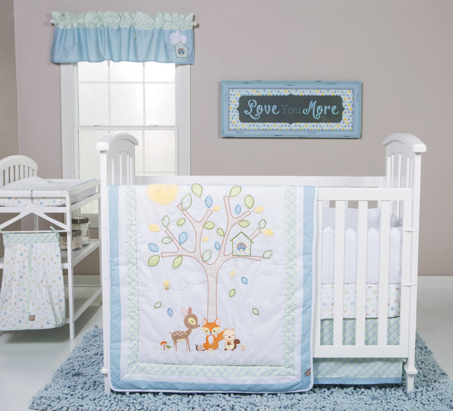 Trend Lab Forest Tales 6 Piece Crib Bedding Set & Reviews Wayfair