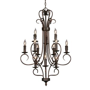 Castine 12-Light Candle-Style Chandelier