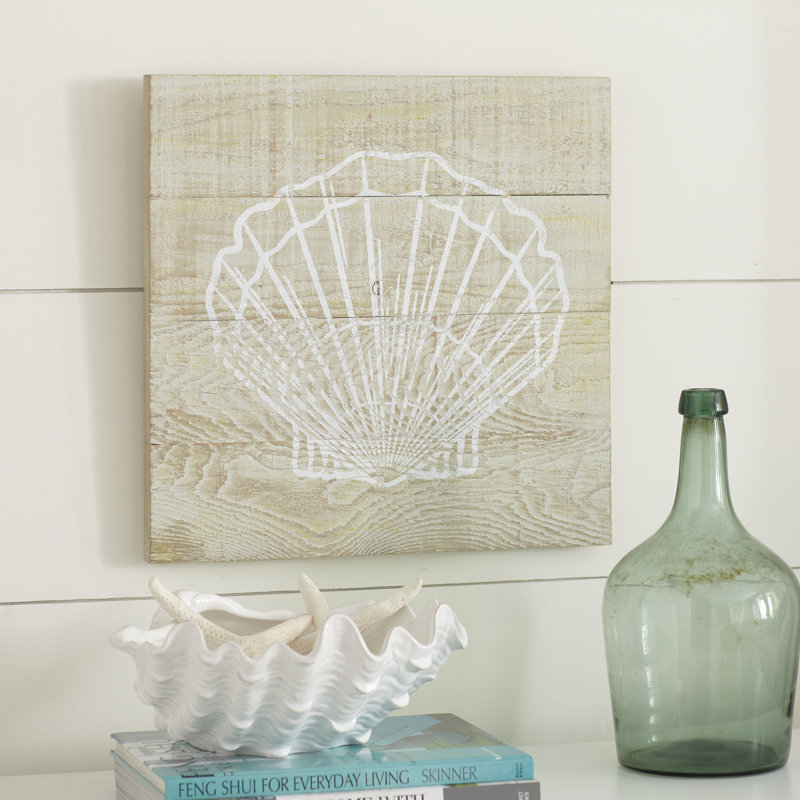 Birch Lane™ Seascape Seashell Wood Wall Art & Reviews Birch Lane