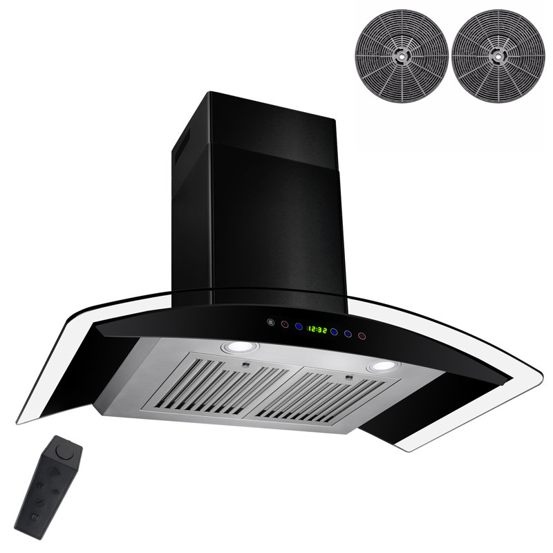 AKDY 36" 400 CFM Convertible Wall Mount Range Hood & Reviews Wayfair