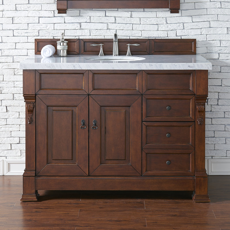 Darby Home Co Bedrock 48" Single Bathroom Vanity Set with ...