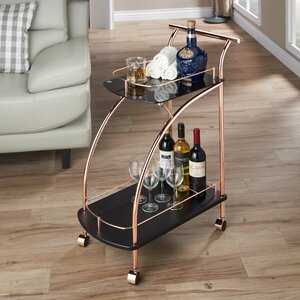 Halverson Contemporary Bar Cart