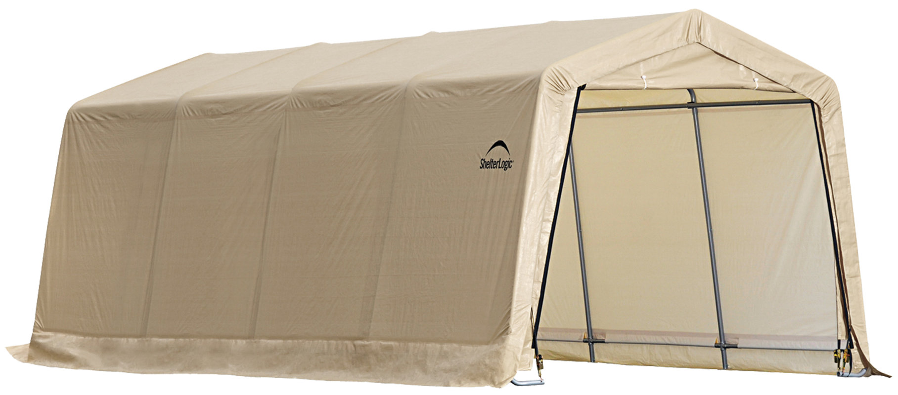100 Caravan Canopy 10 X 20 Domain Carport Garage Tan