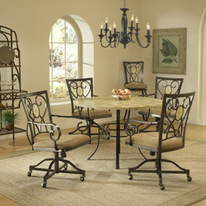 Boundary Bay 5 Piece Dining Set by Red Barrel St..