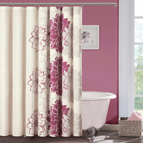 Red Barrel Studio Broadwell Cotton Shower Curtain & Reviews Wayfair