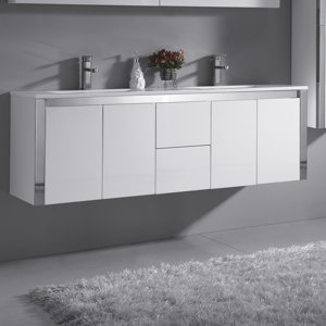 Lelio 59″ Double Bathroom Vanity Set