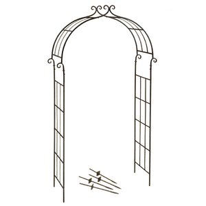 Candy Cane Arch Metal Arbor