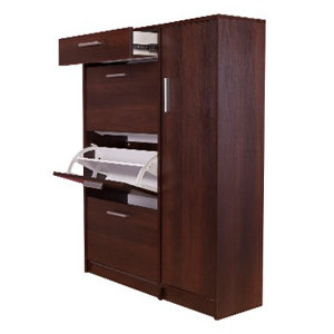 Schuhschrank Malta 3 für 18 Paare von Castleton Home