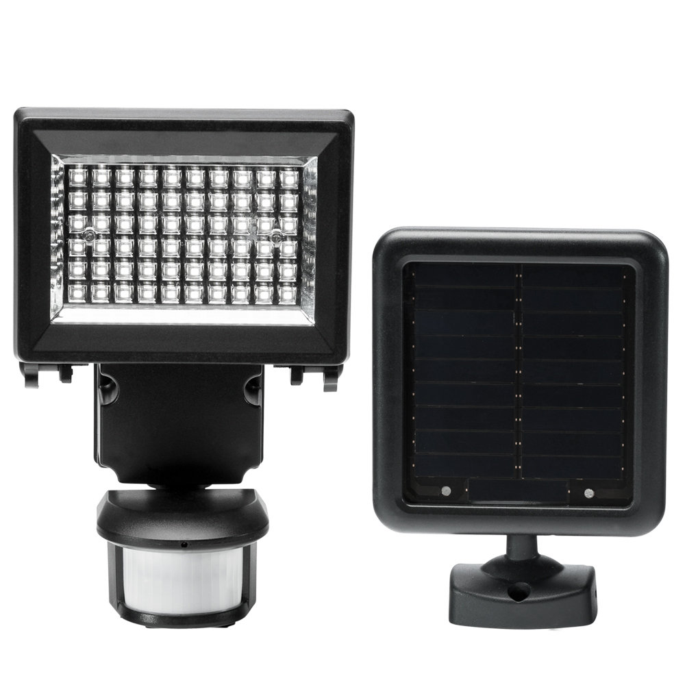 Jiawei Technology Duracell Led Solar Battery Operated Jiawei Technology Duracell Led Solar Battery Operated Outdoor Security Flood Light With Motion Sensor Wayfair