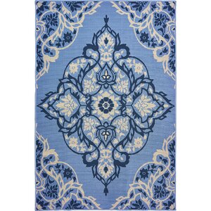 Sattler Blue/Gray Indoor/Outdoor Area Rug