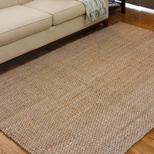 Jute Sisal Rugs You Ll Love Wayfair Jayleen Hand Woven Brown Area Rug