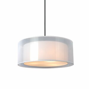 Latonya 2-Light Drum Pendant