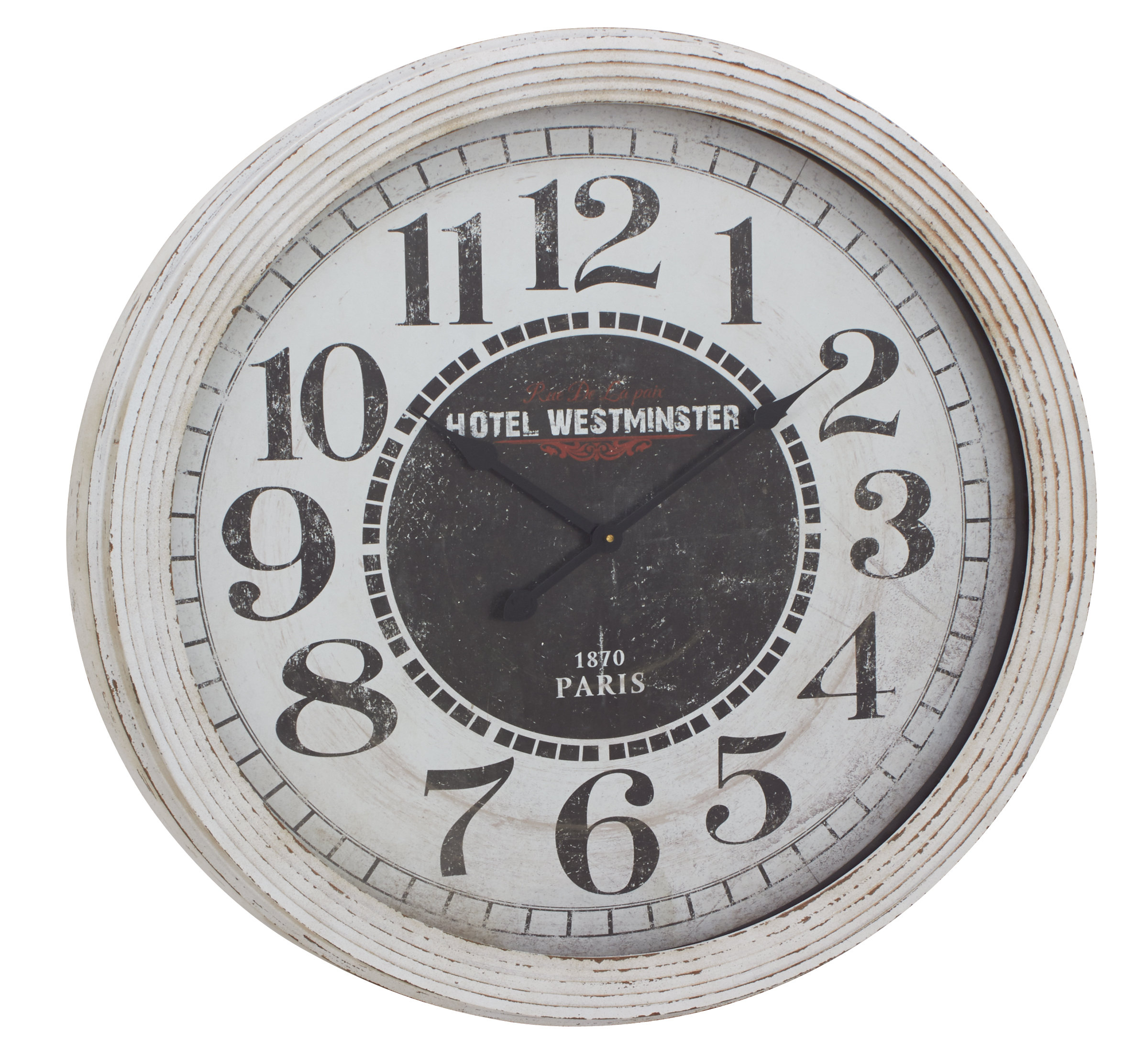 Oversized 31 Wood Wall Clock Reviews Joss Main